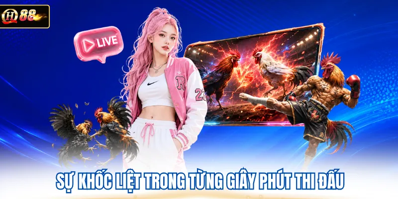 Sự khốc liệt trong từng giây phút thi đấu